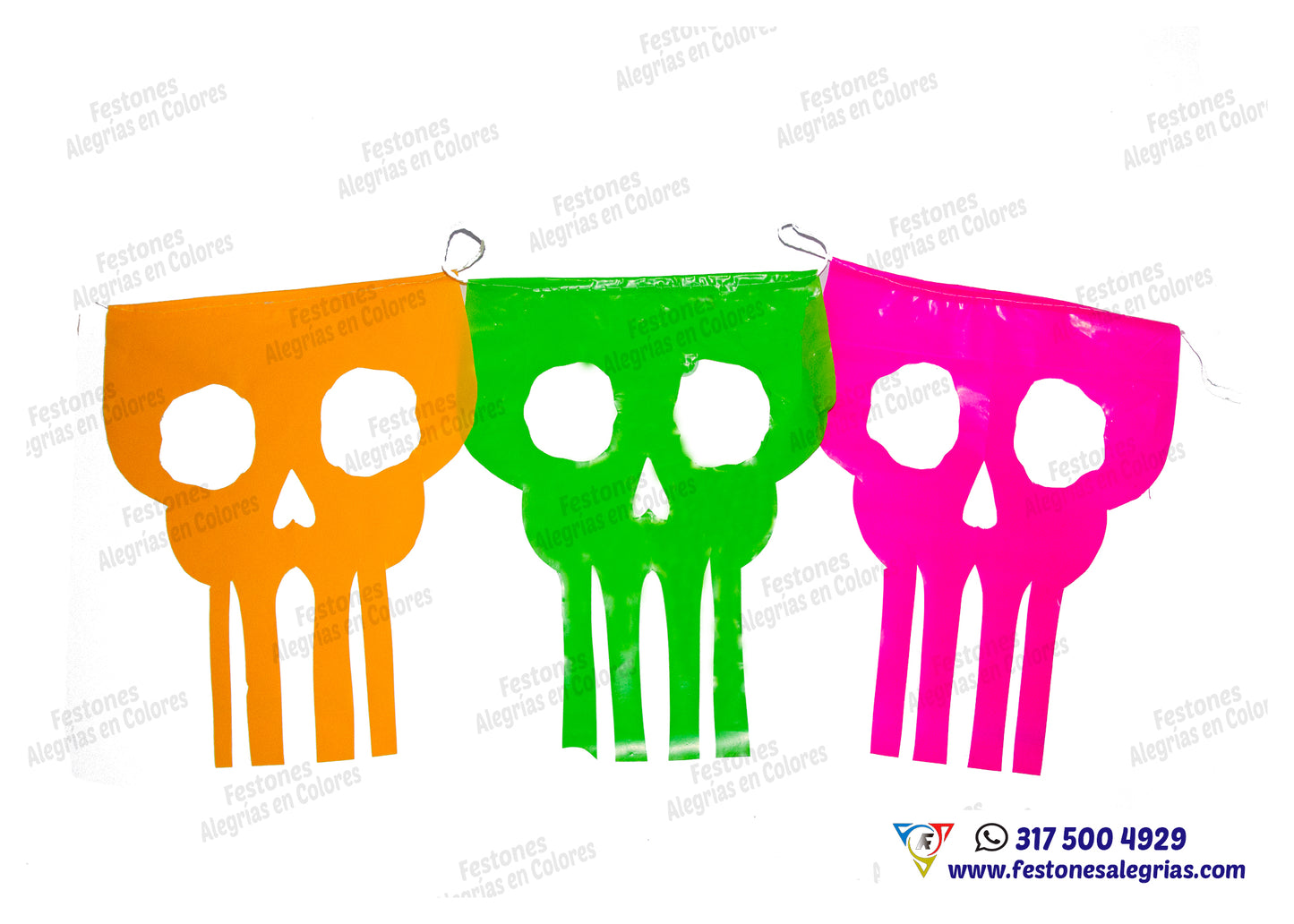 Calaveras Multicolor