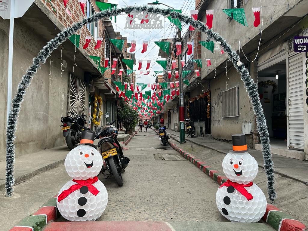 Botas Navideñas x 50mts