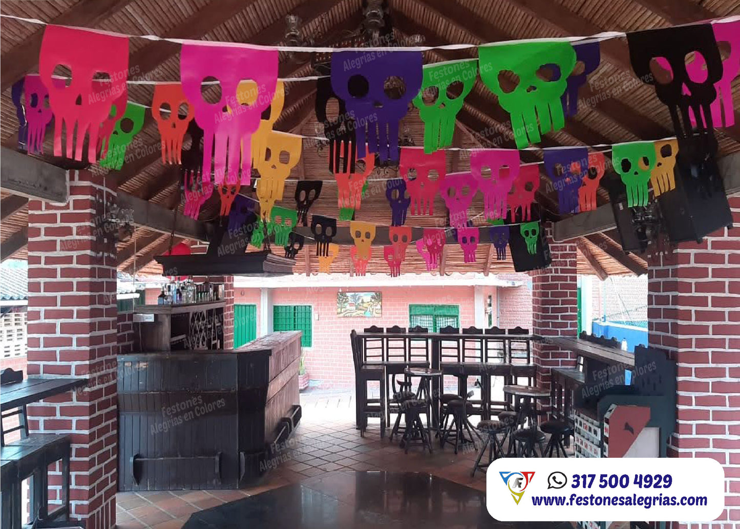 Calaveras Multicolor