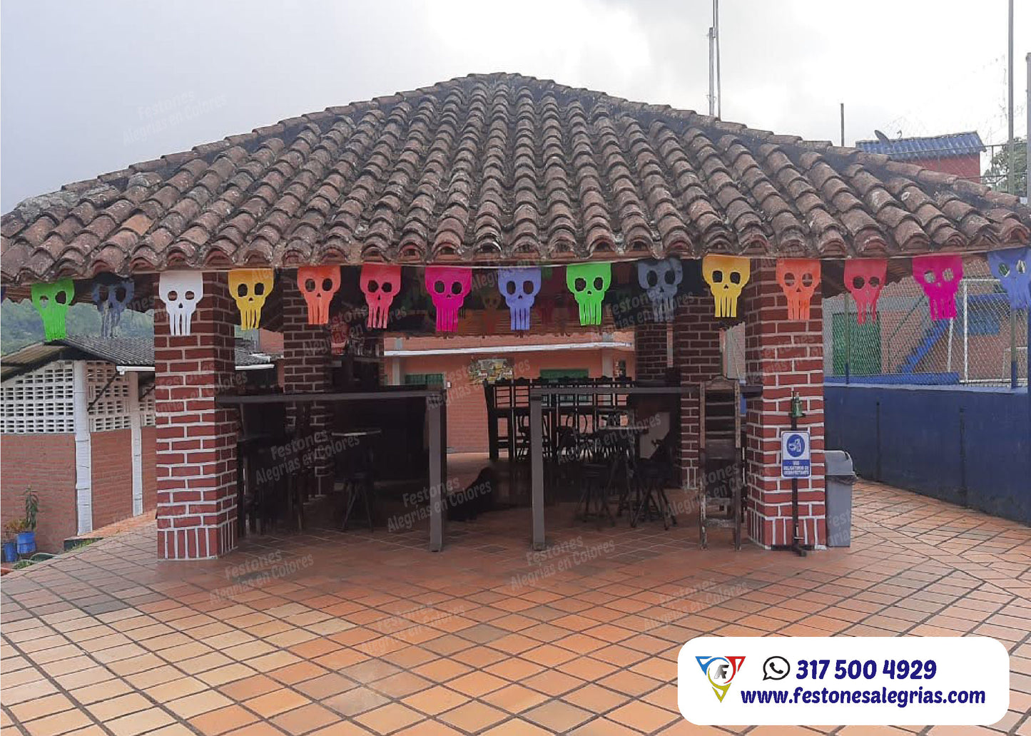 Calaveras Multicolor