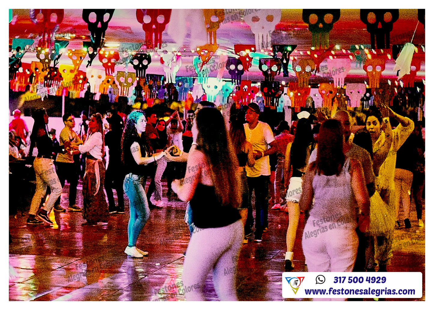Calaveras Multicolor