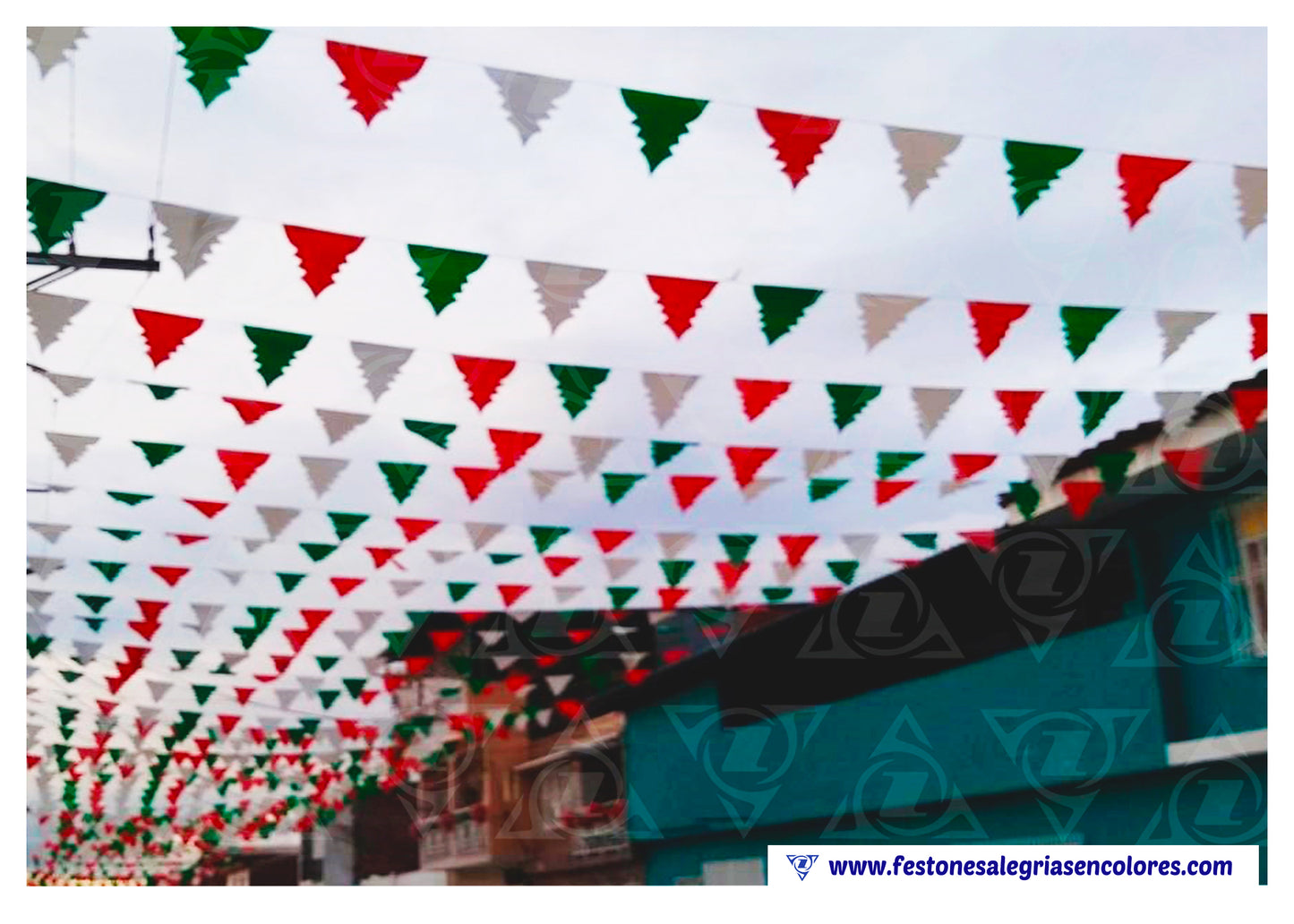 Arbol Tricolor Navideño x 50 metros
